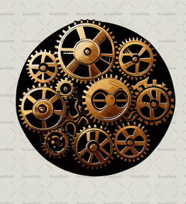 Steampunk Zahnräder